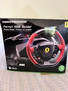 Ferrari 458 Spider Racing Wheel - Red/Black